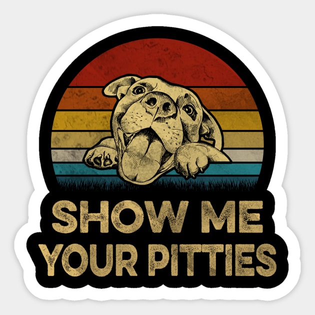 Show me your pitties sale sticker